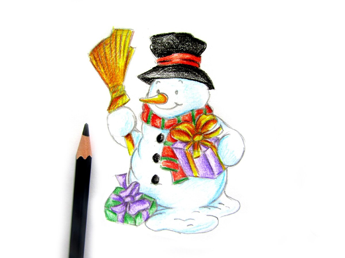 Публикация «Рисование снеговика в группе раннего возраста — фотоотчёт» размещена в разделах