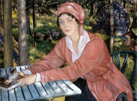 Графиня Грабовская, Борис Кустодиев, 1917. (сс) Wikimedia Commons