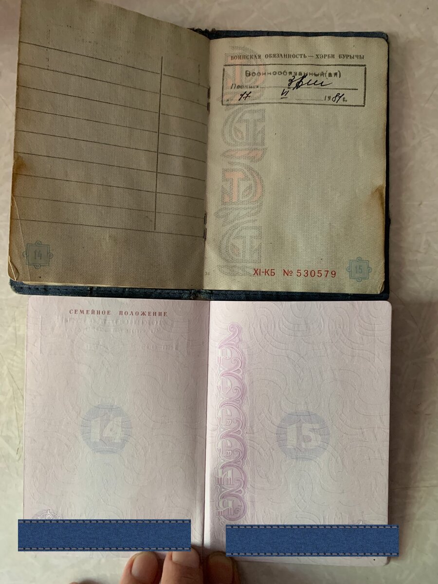 Паспорт ссср фото всех страниц образца 1974 года