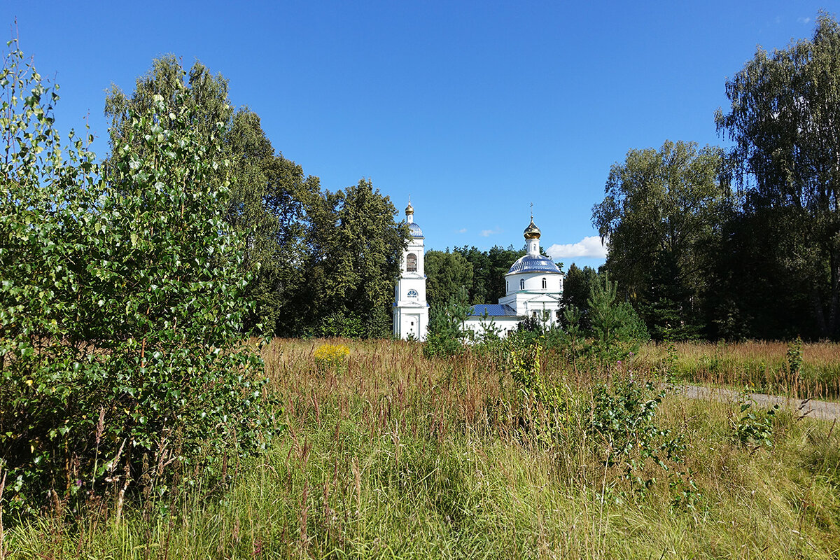 Храм апостола Андрея Первозванного (с. Новоселово).  Год постройки: 1825