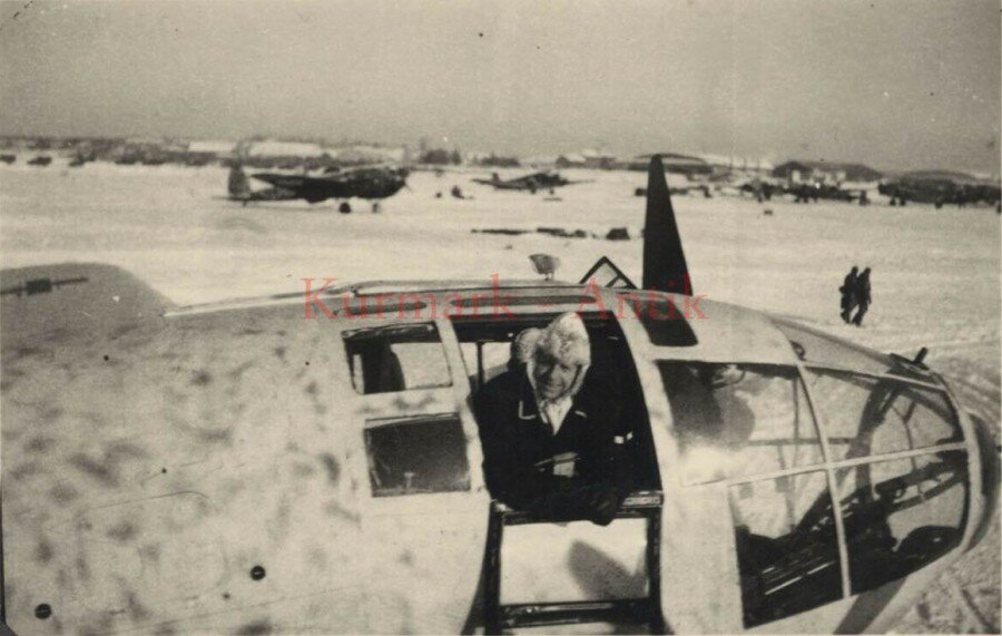 Обратите внимание на маскировочную окраску Heinkel He-111