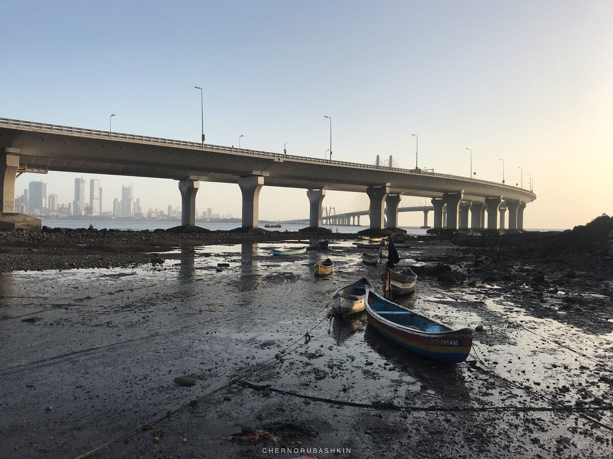 Морской мост Бандра — Ворли в Мумбаи 