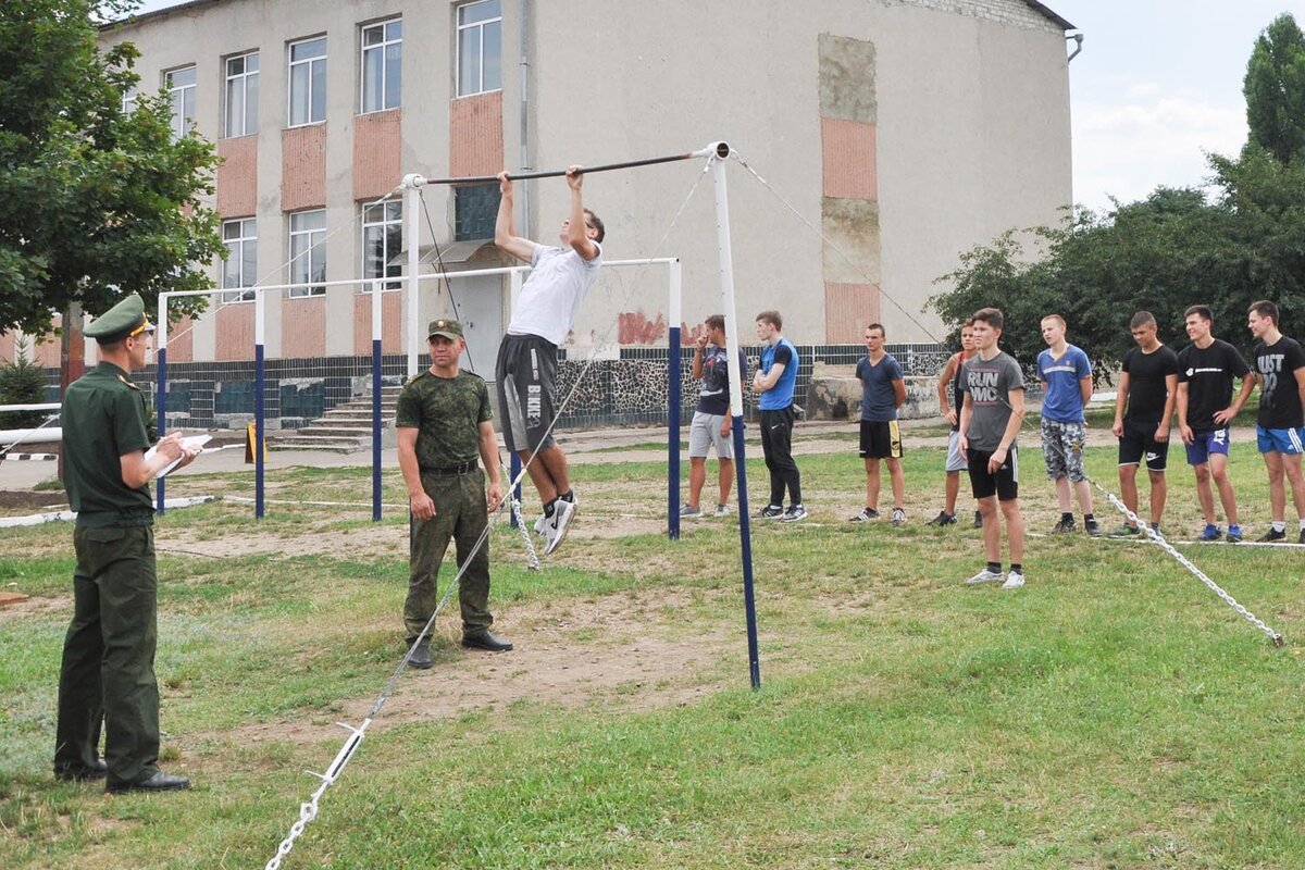 Физподготовка военнослужащих