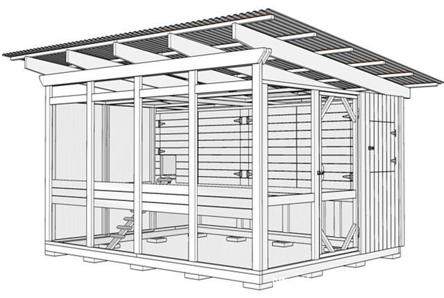 Как построить курятник своими руками