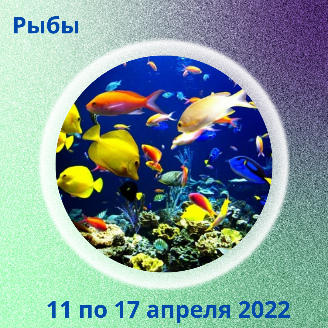 Рыбы с 11 по 17 апреля 2022