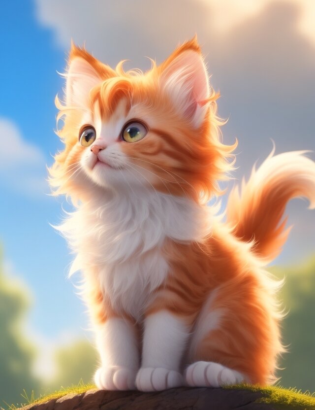 котенок Вопросик