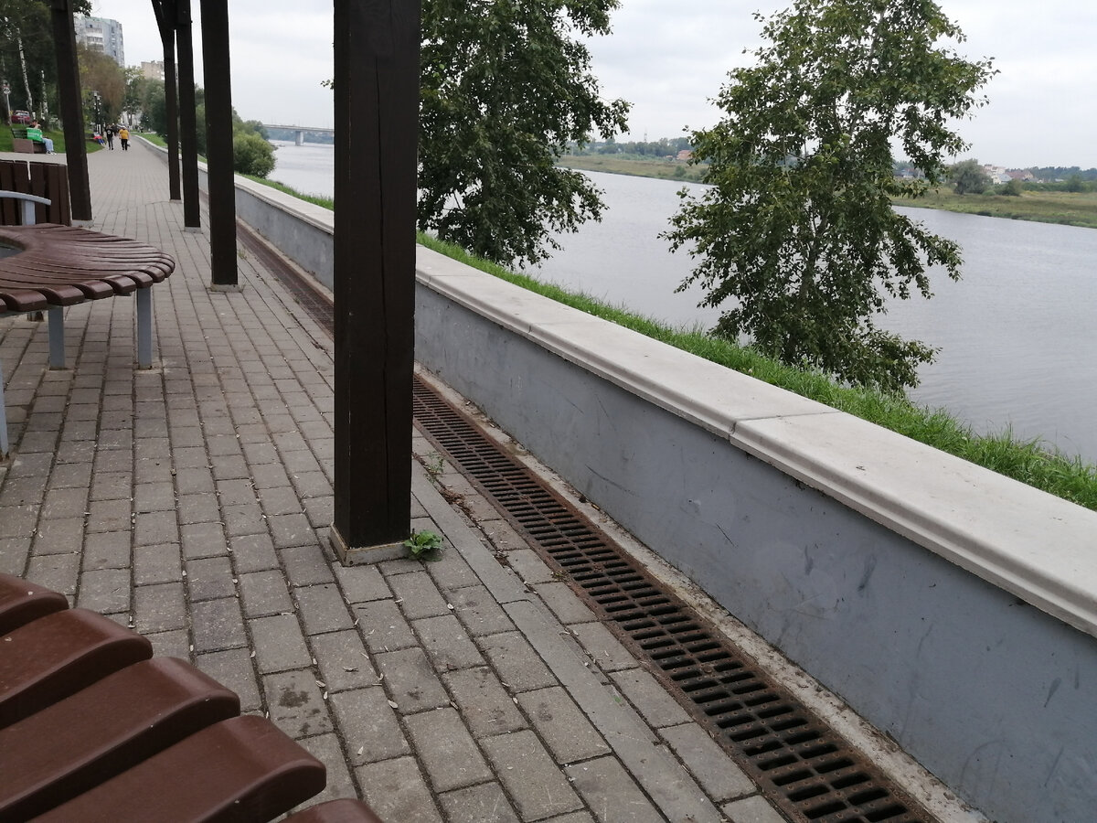 Мигаловская набережная. Фото автора. август 2023 года. 