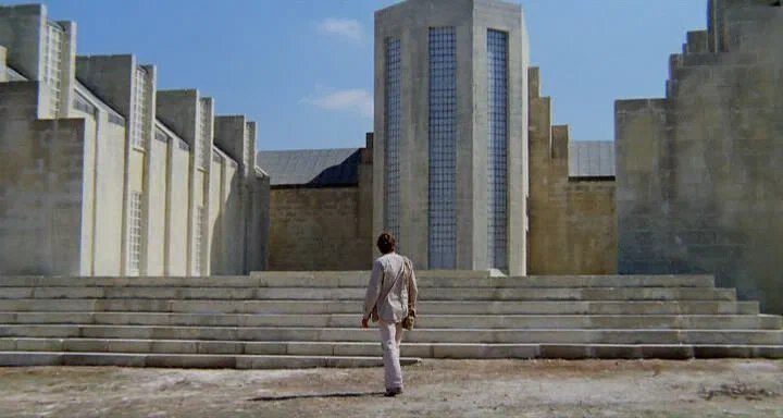 Кадр из фильма «Изобретение Мореля», 1974