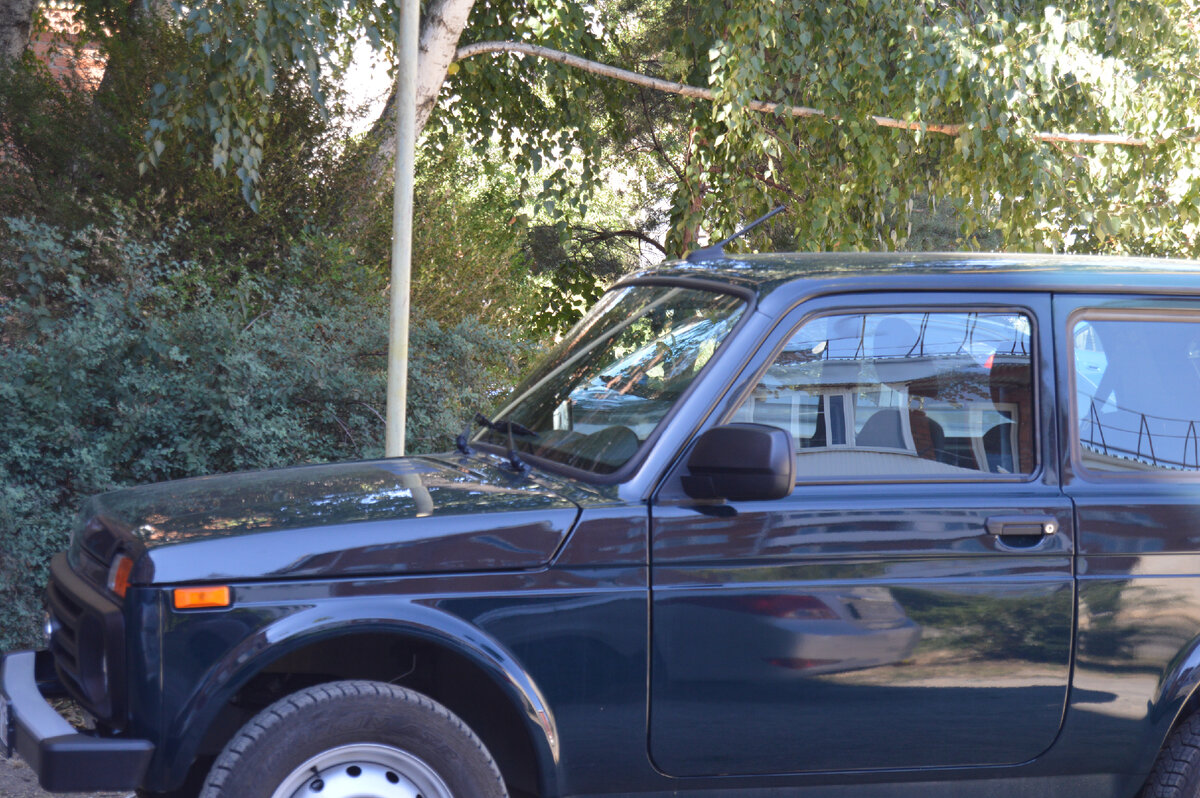 Фото автора. .21.08.2023. После нашей публикации "Ниву" срочно привели в порядок. А говорят наш блог ни кто не читает.