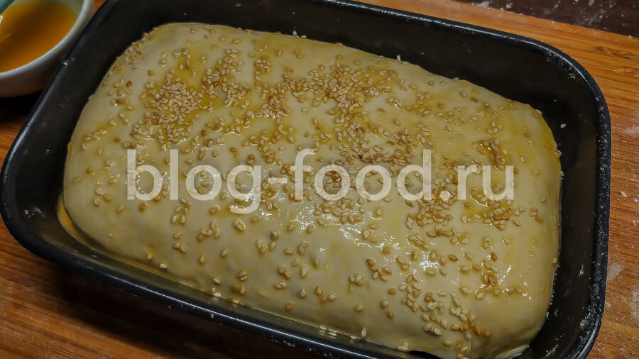 Пирог с рыбой и рисом — рецепт с фото пошагово + отзывы