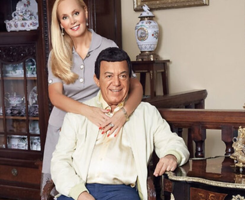 Нелли Кобзон и покойный Иосиф Кобзон.