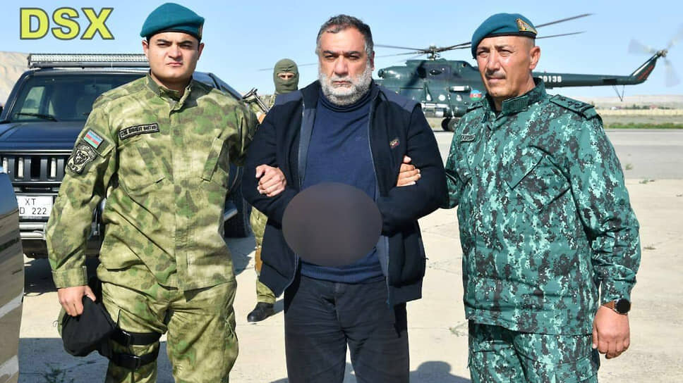 Фото: Пограничная служба Азербайджана📷Рубен Варданян задержан при попытке проехать из Карабаха в Армению