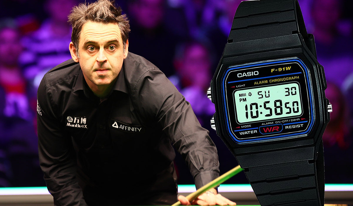 Наручные часы, как у Ронни, может себе позволить почти любой его фанат. 