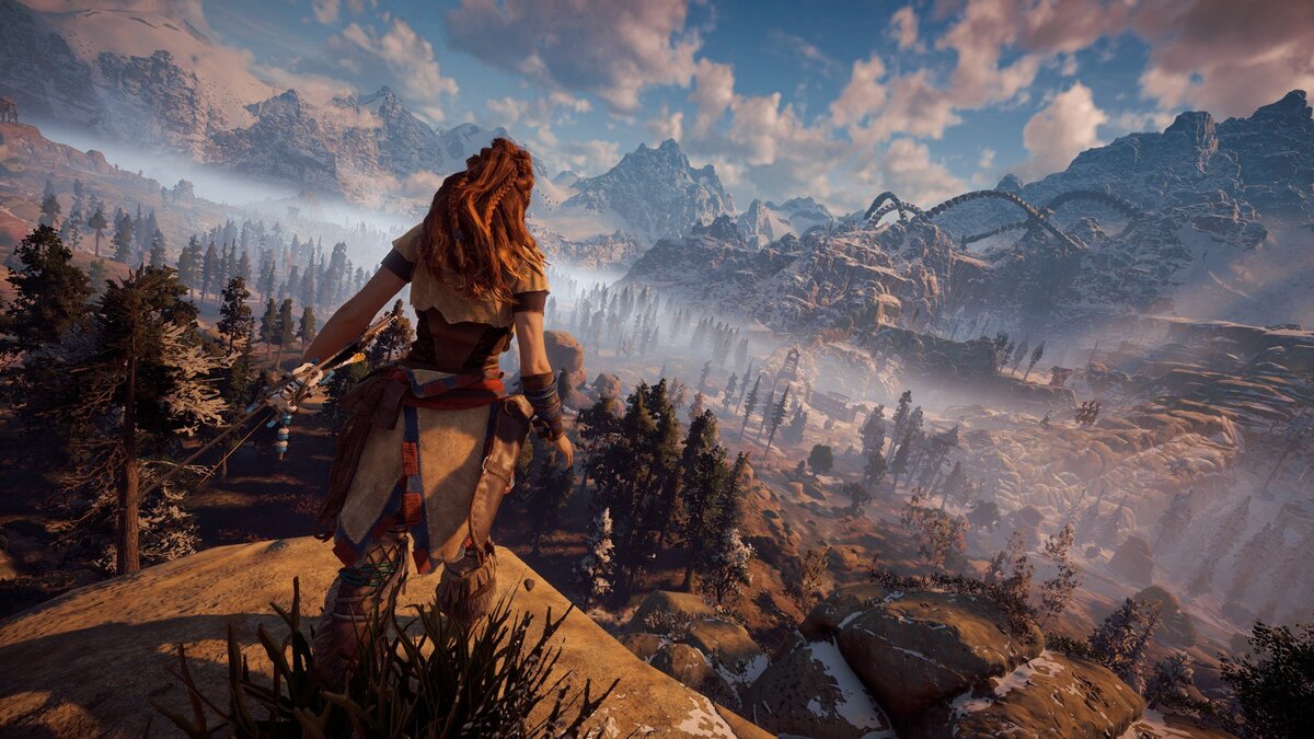 Кадры из игр. Игра Horizon Zero Dawn. Горизонт Зеро даун игра. Харайзон Зира Дон. Элой Horizon Zero Dawn 4к