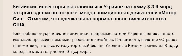 Украина вставляет 