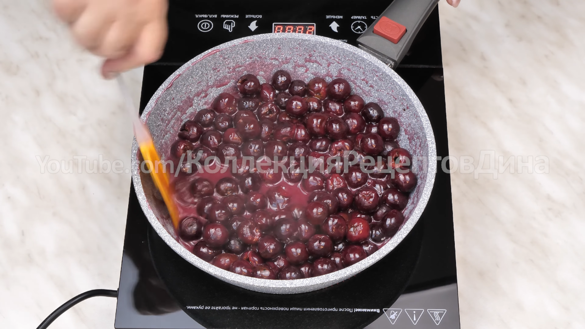 Начинка вишневая для пирогов