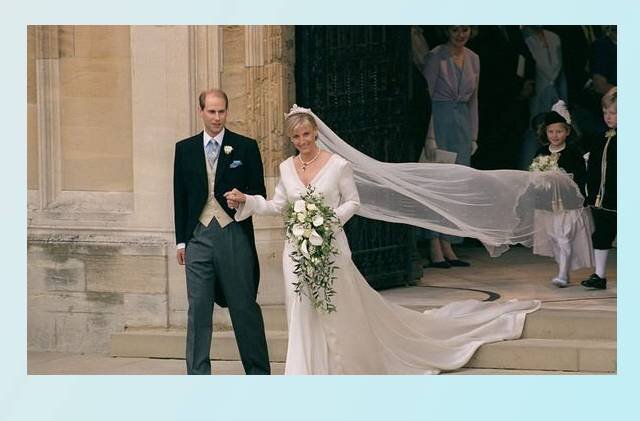 Фото со свадьбы Эдварда и Софи