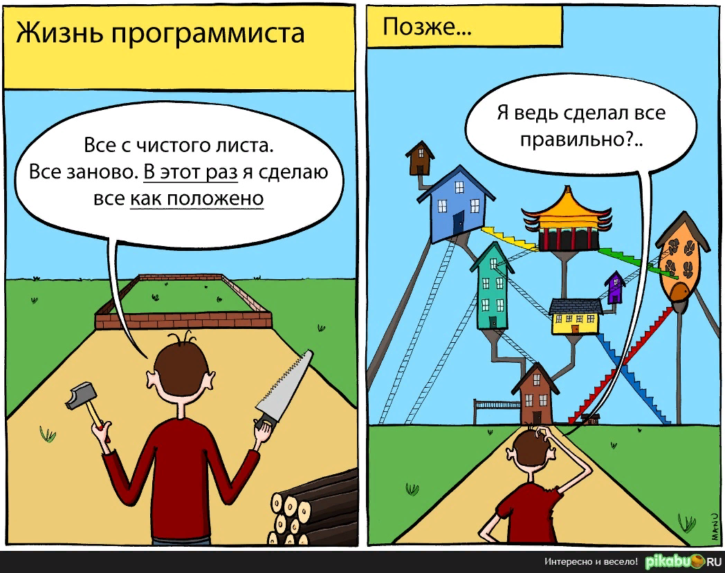 Как обычно. 