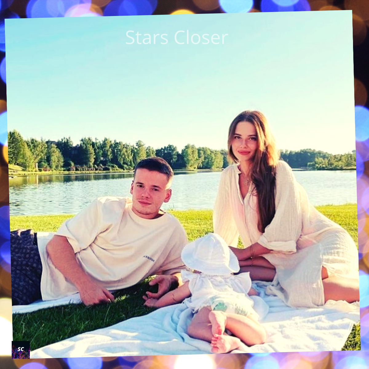 Семья Арсения Шульгина: жена Лиана и дочка Селин