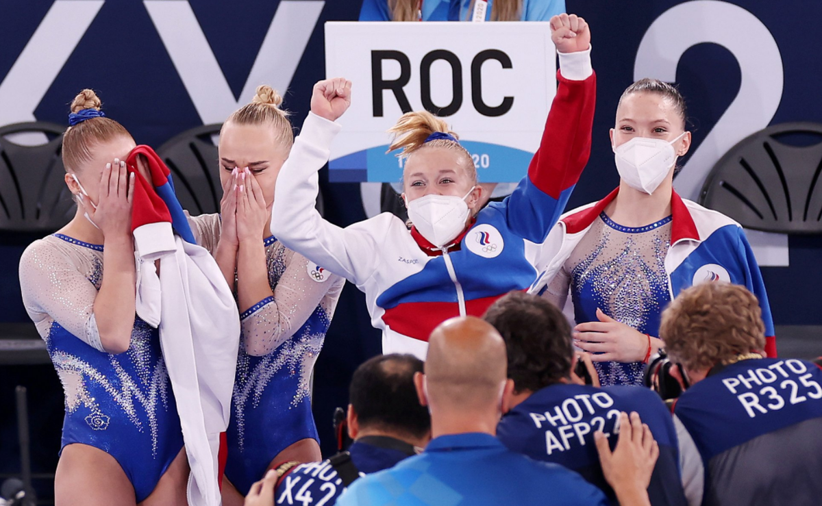 Женская сборная России по спортивной гимнастике - чемпионки Олимпиады. Фантастика! Фото: globallookpress