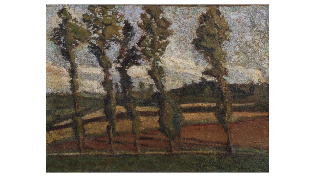 Марсель Дюшан, «Пейзаж» (1908)