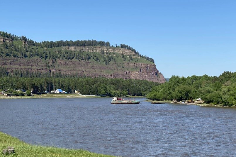 Переправа в Шаманке. Фото Венеры Ивашковой