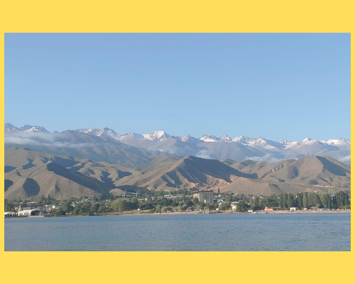 Озеро Иссык-Куль, август 2021