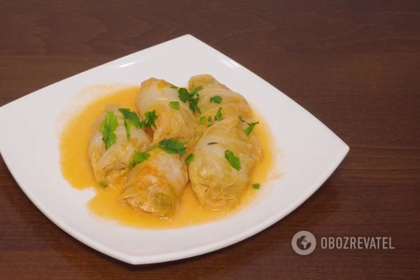 Готовые голубцы