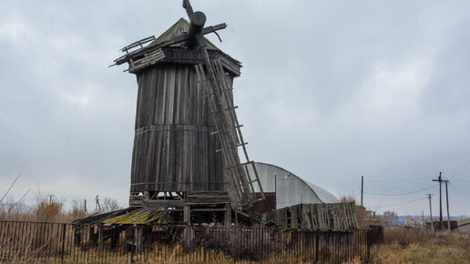 Ветряная мельница в Бариновке