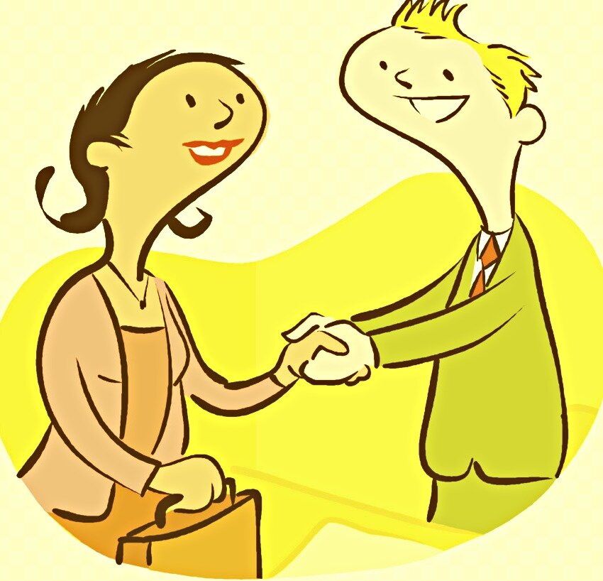 Когда взаимно на улыбке, работа спорится и радует.