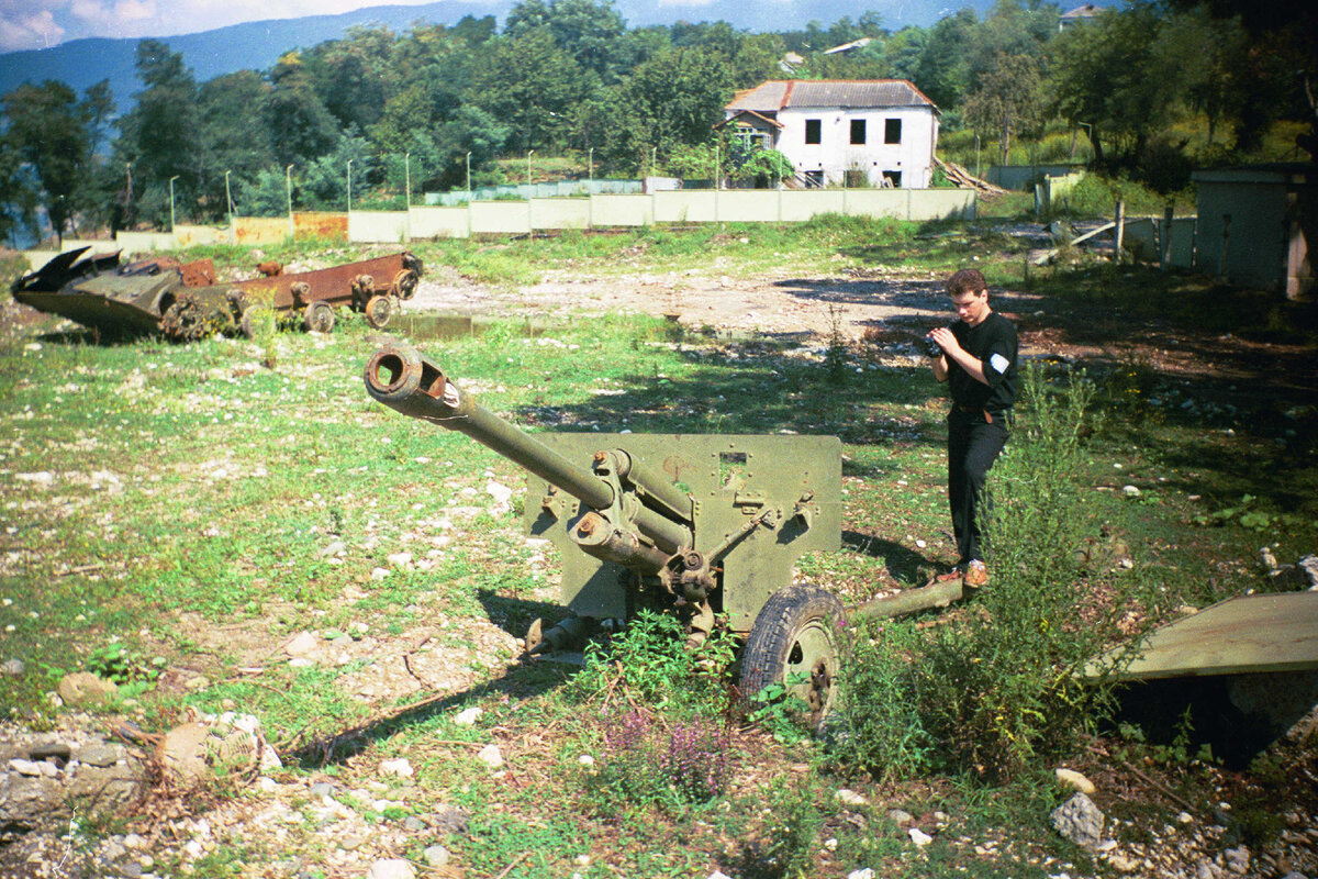 Абхазия, 4 августа 1992 года. Фото - Алексей Лушников, Wikimedia