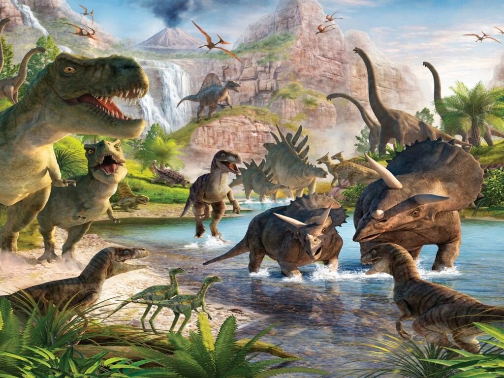 Динозавры - картинки и красивые фото