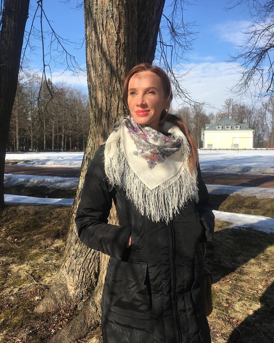 Уже чувствуется весеннее солнышко.  