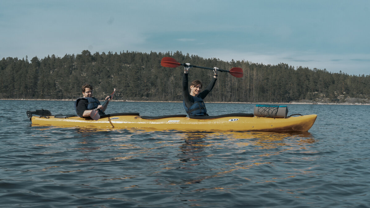 Байдарки и Ладога - лучший отдых для быстрой перезагрузки.