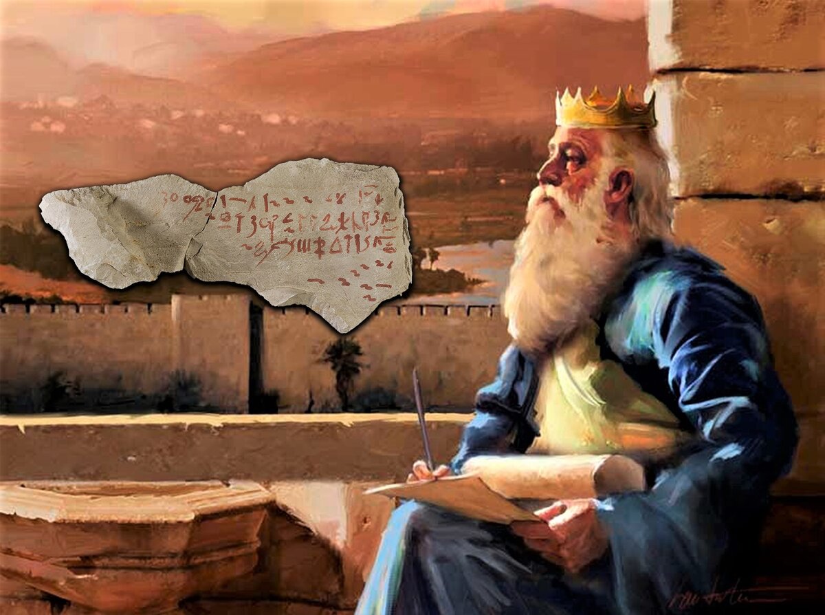 Древний остракон "Поучения Аменемопе", 6-5 век до н.э. (и царь Соломон).