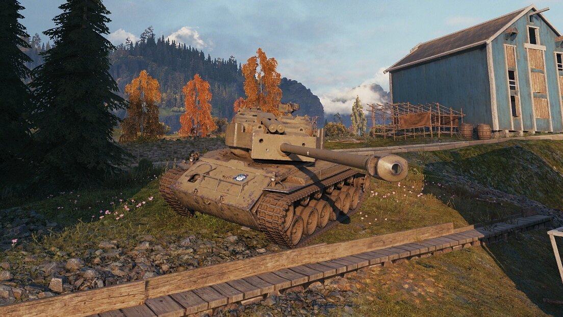 Скриншот из игры World of Tanks
