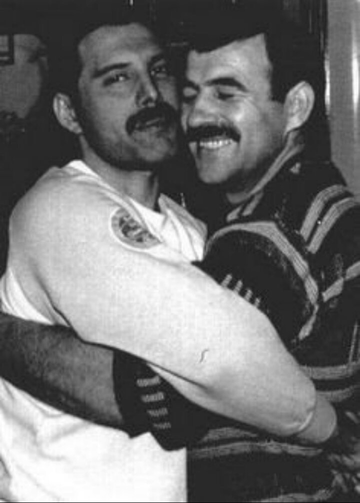 Фредди Меркьюри и Джим Хаттон (фото из интернета)