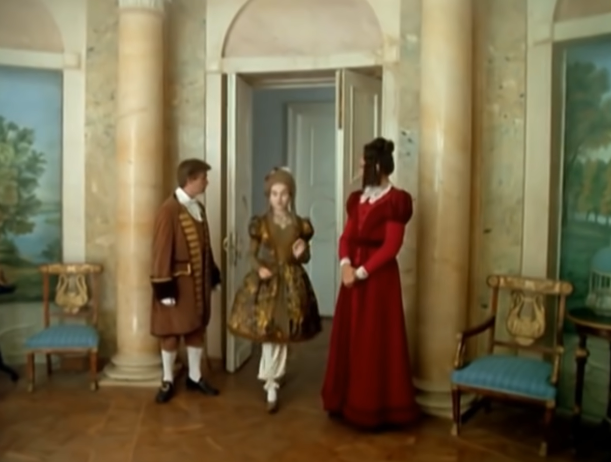 Кадр из фильма "Барышня-крестьянка" (1995)