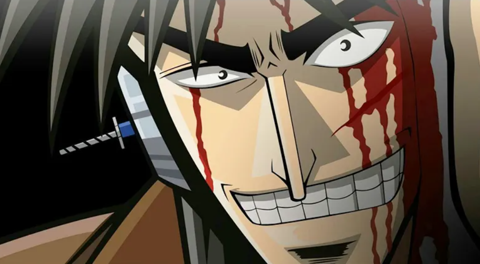 
Безработный бездельник Кайдзи Ито оказывается обманутым бывшим сослуживцем и становится ответственным за выплату долга почти в 4 миллиона  йен. Вскоре после этого он получает таинственное предложение принять участие в незаконном турнире по азартным играм на борту роскошного круизного лайнера. В конце концов Кайдзи осознает последствия каждой азартной игры, ведь на карту поставлены не деньги, а жизни. Этот сериал, в котором основное внимание уделяется обману, играм разума и манипуляциям, а также исследованию тем богатства и бедности, делает его идеальным аниме для просмотра после «Игры в кальмара”, если вы ищете ужасающее изображение человеческого инстинкта выживания.