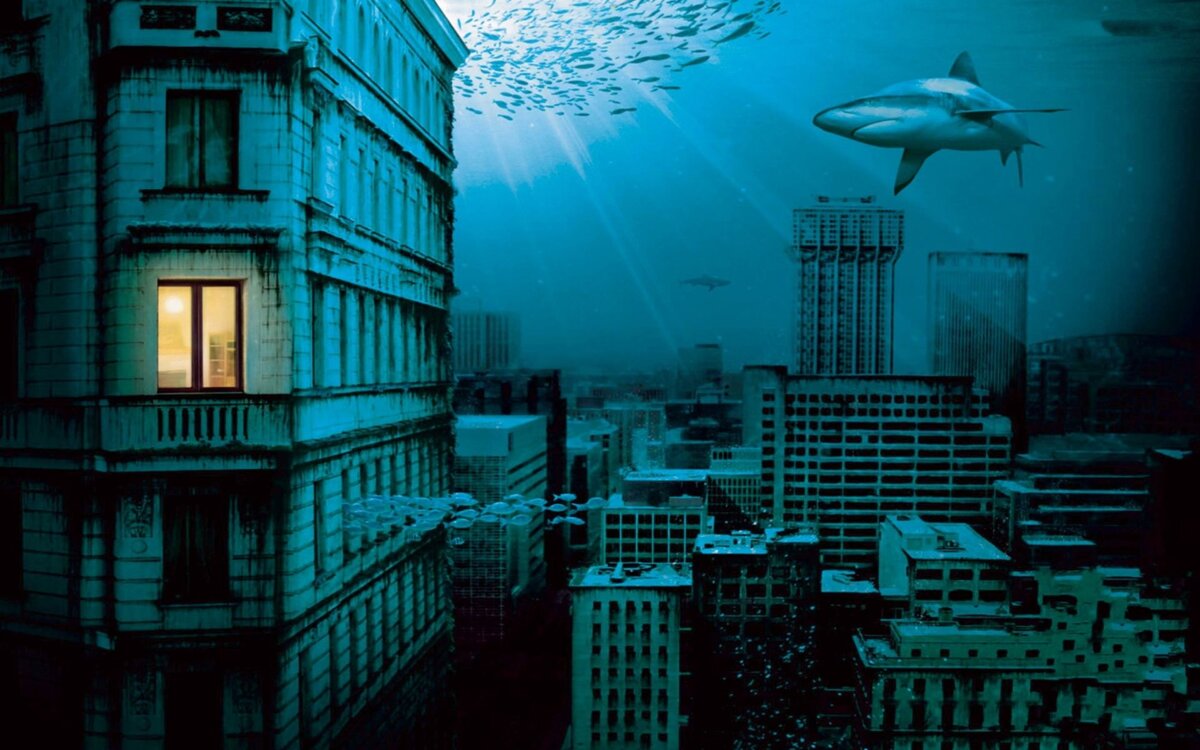 Подводный город современный