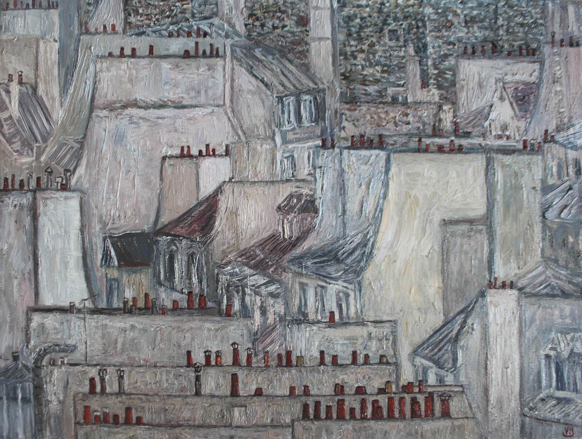 "Лабиринт"         холст. масло,           40х50