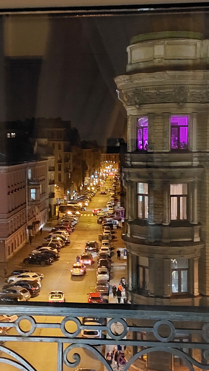 Вид из палаты клиники