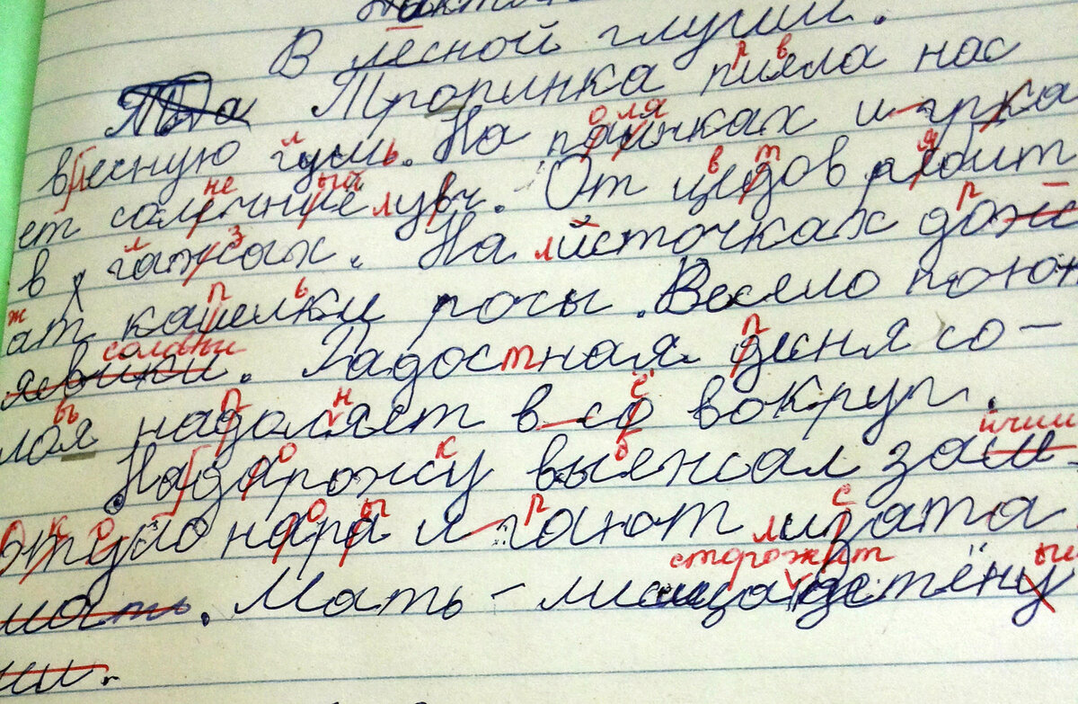 Тетрадь дисграфика