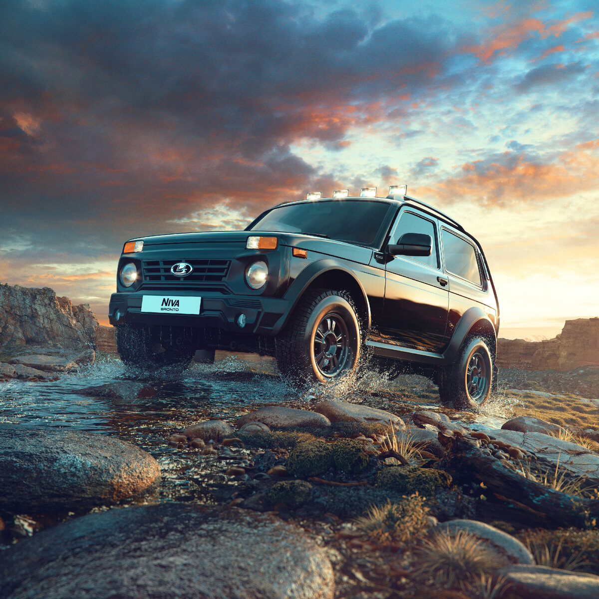 Рамка Lada Niva Legend