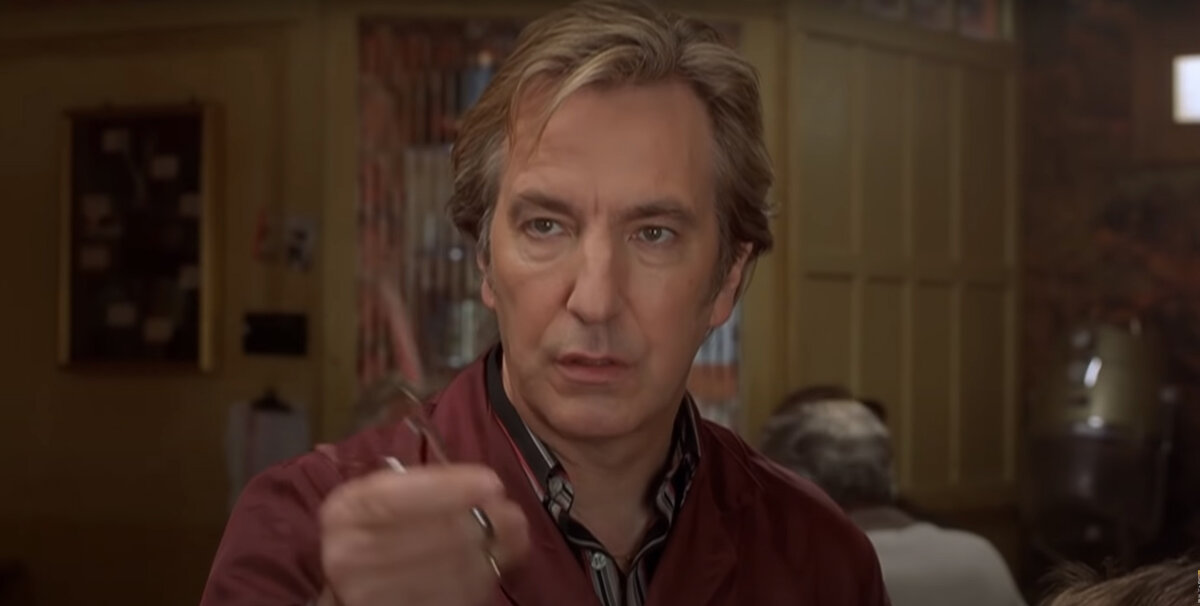 Цирюльник фильм алан рикман. Рэйчел гриффитс английский цирюльник. Английский цирюльник 2001. Рэйчел гриффитс английский цирюльник. Английский цирюльник кадры из фильма.