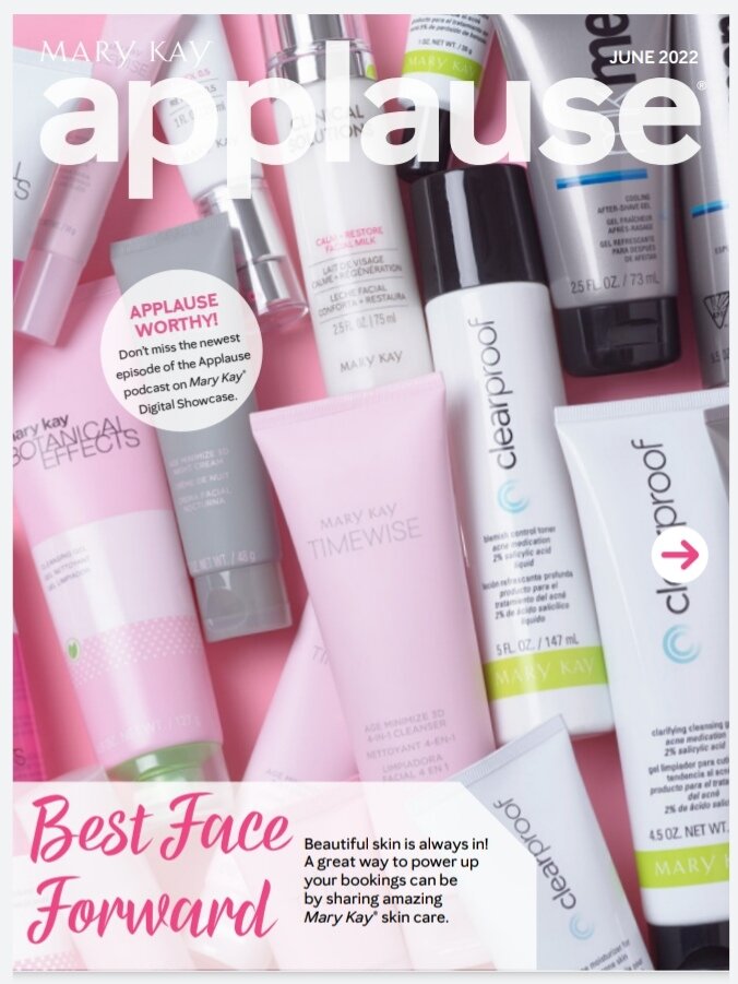 Скриншот обложки июньского выпуска журнала "Аплодисменты" (США)