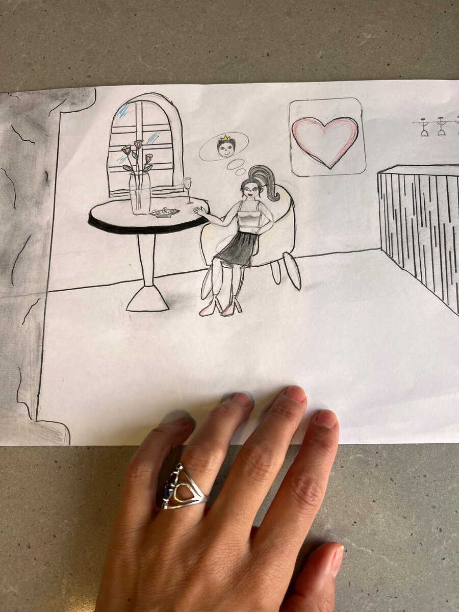 В зале играла музыка. Спокойная мелодия без слов. «Особенная музыка», - подумала Маруся и сняла пиджак