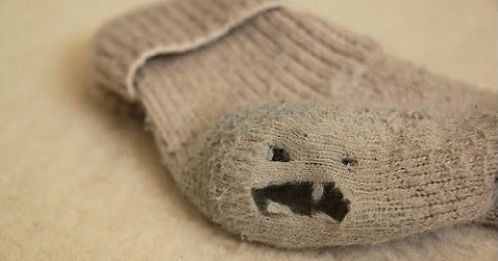 Грустный носок с гарантией 60 дней