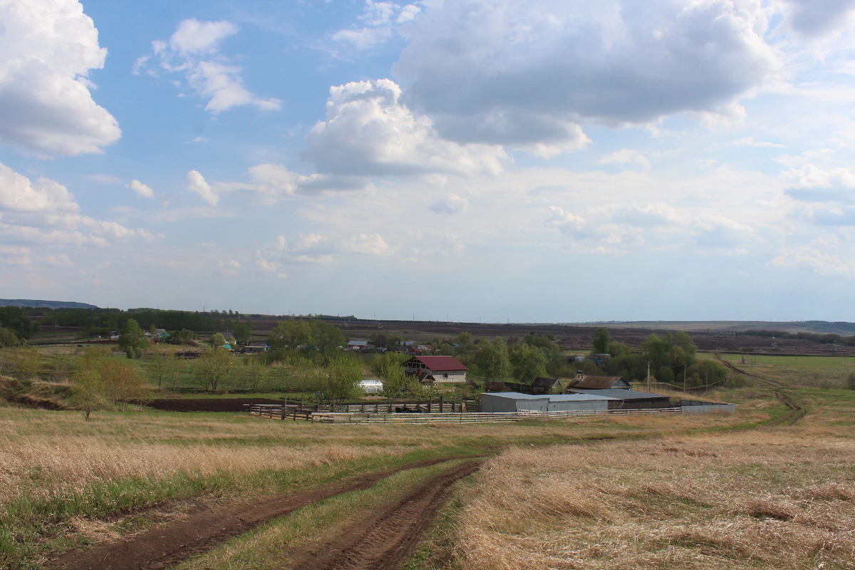 Окрестности деревни Анаково. Фото: Л.Габдрафикова.