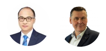 Bo Chen, генеральным директором китайского филиала HARTING и Christian Schumacher, исполнительным директором компании HARTING Customised Solutions GmbH